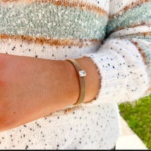 Boutique Gold Cuff Bracelet!